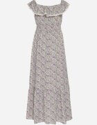 rosse line Rochie mov decorată cu volane Folirae