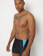 rosse line Slip de baie Negre cu Triunghiuri cu Dungi Sarivere