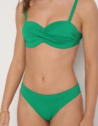rosse line Sutien bikini verde închis legat la spate și 2 perechi de chiloți tip slip Galarella