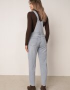  Salopetă jeans albastră cu bretele reglabile cu închidere cu nasturi Aritias