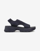  Sandale Bleumarin Sportive cu Talpă Groasă și Partea superioară Elastică cu Zirconii Blathia