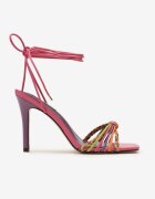  Sandale fuchsia cu legătură în jurul piciorului Ilianame