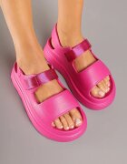  Sandale Fucsia Sportive pe talpă groasă Lisaniel
