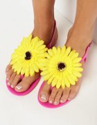  Sandale Papuci Rozalii cu Floare Decorativă Navita