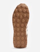 santorio Sneakers din piele naturală de căprioară cu cusături decorative Maliess Maro închis