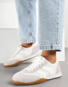 seastar Adidași Alb-Gri Decorați cu împletitură și model geometric Aniffia