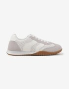 seastar Adidași Alb-Gri Decorați cu împletitură și model geometric Aniffia