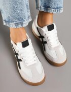seastar Adidași Alb-Negru în Stil Cult Teniși Ilissena