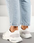 seastar Adidași Albi Streetwear cu Cusături Contrastante Ilirenas