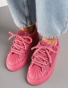 seastar Adidași Fucsia Decorați cu Zirconiu pe Platformă Lisavionea