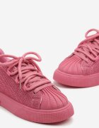 seastar Adidași Fucsia Decorați cu Zirconiu pe Platformă Lisavionea