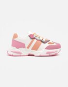 seastar Adidași Roz-Albi Streetwear cu Cusături Contrastante Ilirenas