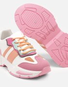seastar Adidași Roz-Albi Streetwear cu Cusături Contrastante Ilirenas