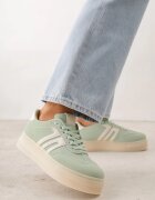 seastar Adidași Verzi Tenisi Iconici cu platformă Hlalna
