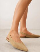 seastar Balerini Bej închis în Stil Slingback Adriame