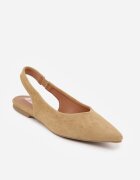 seastar Balerini Bej închis în Stil Slingback Adriame
