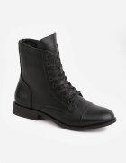 seastar Botine Basic cu Ușoară Căptușeală Trzewiki Timannena Negre