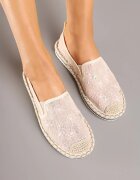 seastar Espadrile Roz Decorate Cu Împletitură Erelitia