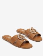 seastar Papuci Maro cu Ornament Metalic și Zirconii Eravierra