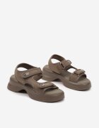 seastar Sandale Verzi cu Talpă din Spumă în Stil Chunky Silseki