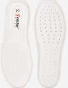 seastar Sneakers Albi pe Talpă Groasă cu Relief și Benzi Decorative Ralis
