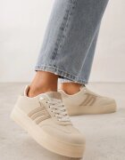 seastar Sneakers Bej Iconici Teniși cu Platformă