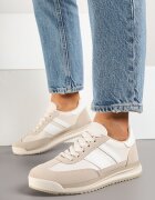 seastar Sneakers Bej Tenisi Clasici cu Cusături Kelluria