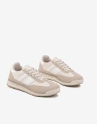 seastar Sneakers Bej Tenisi Clasici cu Cusături Kelluria