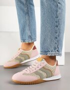 seastar Sneakers Roz-Verde Decorate cu împletitură și cu model geometric Aniffia