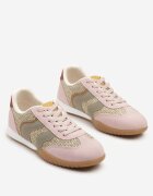 seastar Sneakers Roz-Verde Decorate cu împletitură și cu model geometric Aniffia