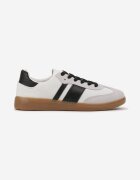seastar Sneakers Tenisi Alb-Negru cu Dungi Decorative Nelidi