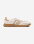 seastar Sneakers Tenisi Bej cu Benzi Decorative Nelidi