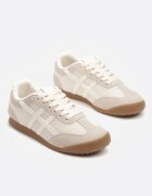 seastar Sneakerși bej în stilul tenișilor iconici Ilissena