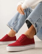 seastar Tenisi Roșii Clasici cu Bandă Decorativă la Talpă Ranora