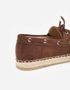 sergio todzi Mocasini de navigație din imitație de piele întoarsă decorați cu împletitură și tip cravată Abagina Maro