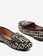 sergio todzi Mocasini Negri din Imitație de Piele intoarsă Decorați cu Cataramă Elegantă Nusathia