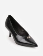 sergio todzi Pantofi stiletto cu toc kitten și aplicație metalică Calria Negri