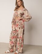  Set 2 piese Bej Floral Dansoll