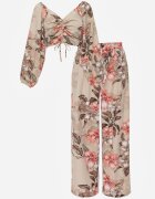  Set 2 piese Bej Floral Dansoll