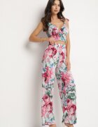  Set albastru deschis din 2 piese cu Top și Pantaloni Coreta