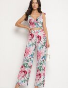  Set albastru deschis din 2 piese cu Top și Pantaloni Coreta