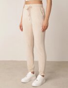  Set de trening Bej Velur Bluză cu glugă și Pantaloni Petyra