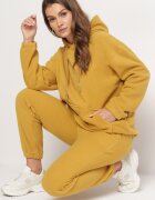  Set de trening Galben Din tricot 2 piese cu Bluză și Pantaloni Norikas