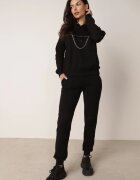  Set de trening Negru de bumbac Luscio