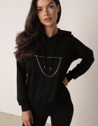  Set de trening Negru de bumbac Luscio