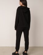  Set de trening Negru din 2 piese cu Bluză și Pantaloni Seraphelle