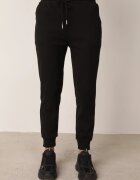  Set de trening Negru din 2 piese cu Bluză și Pantaloni Seraphelle