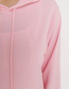  Set de trening roz deschis Hanorac tip cangur cu glugă și Pantaloni jogger Triasa