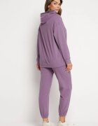  Set de Trening Violet din 2 piese cu Bluză și Pantaloni Ciprana
