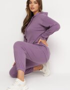  Set de Trening Violet din 2 piese cu Bluză și Pantaloni Ciprana
